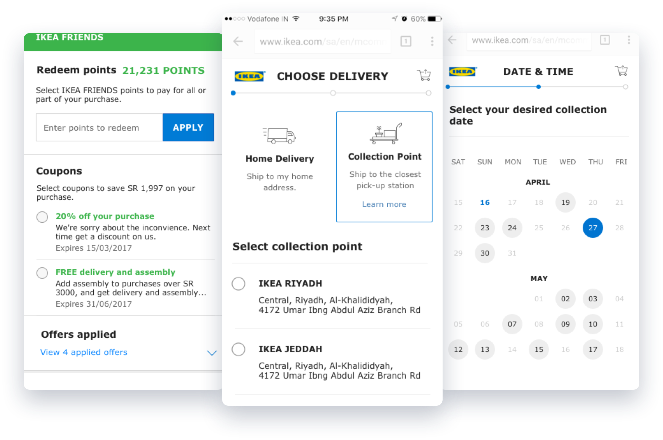 Re-designing IKEA/SA’s Webstore